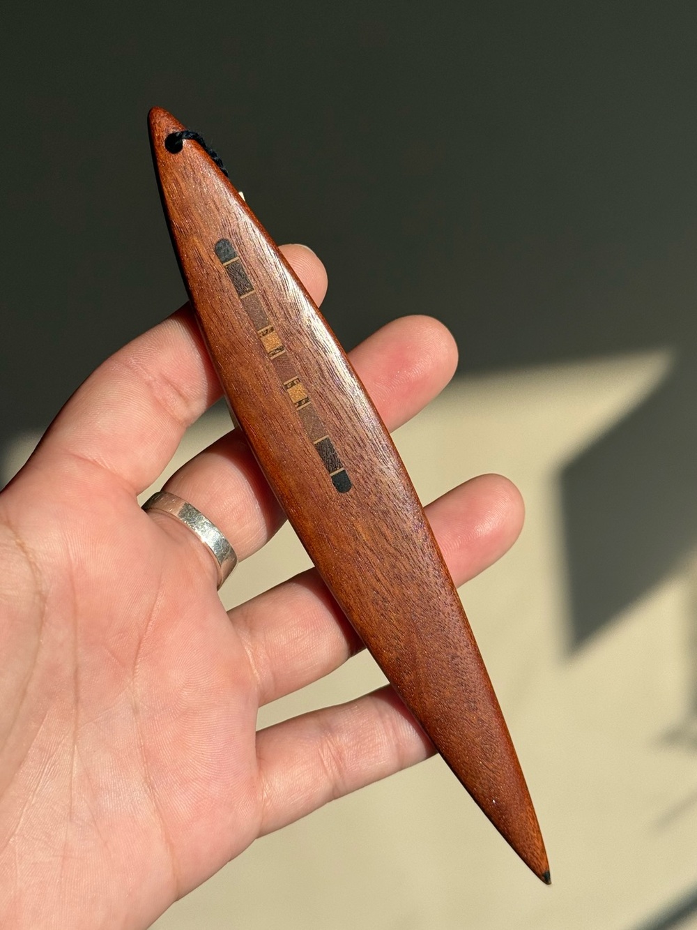 Handmade Australian Native Species Wood Letter Opener Desk Decor by J. VAN LINDT